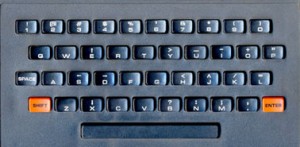 TI-99/4 chicklet keyboard